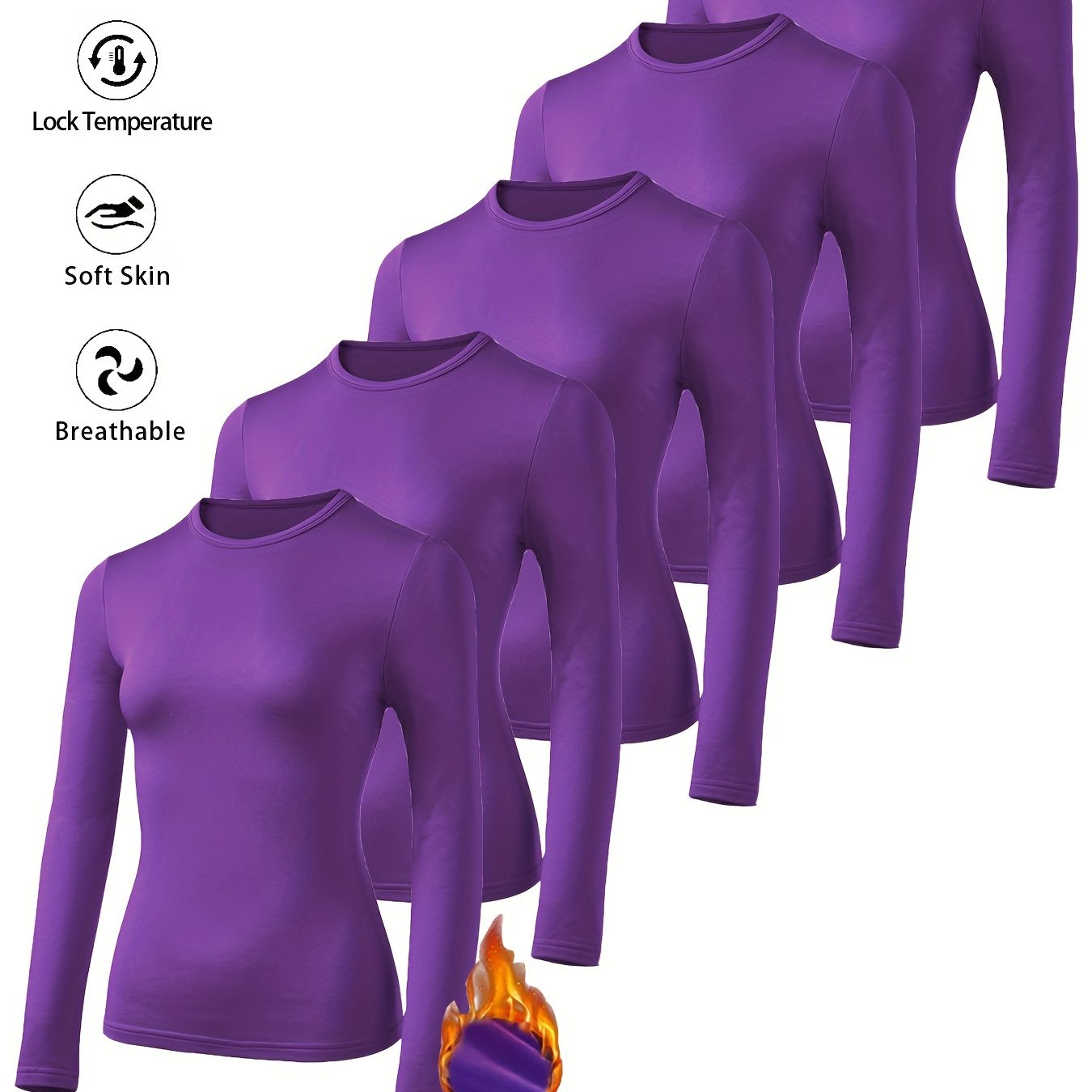 A Set of Five High-Quality, Form-Fitting, Stretchy