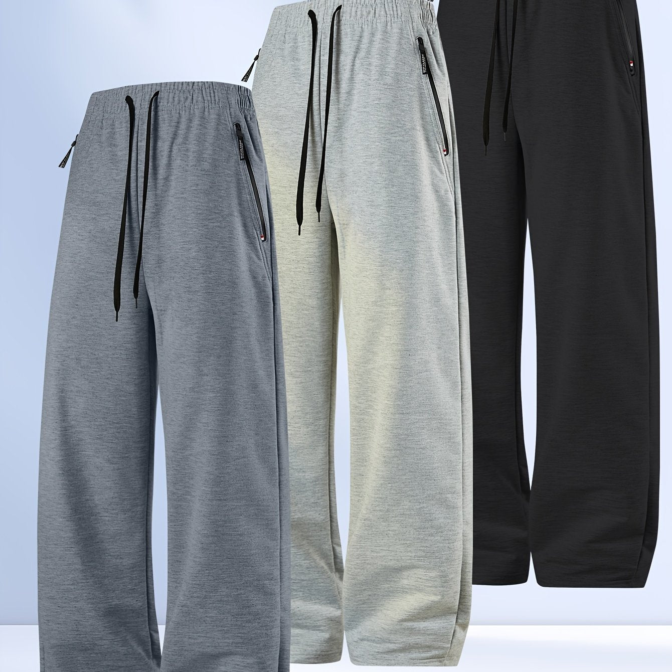 3-Pack Men's Sports Trousers, F