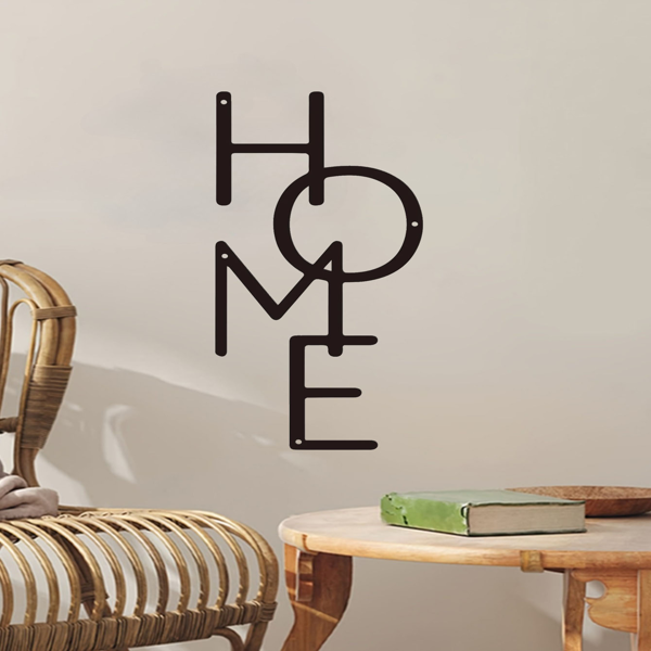 Unique Metal Home Sign for Entryway Decor and Housewarming Gift