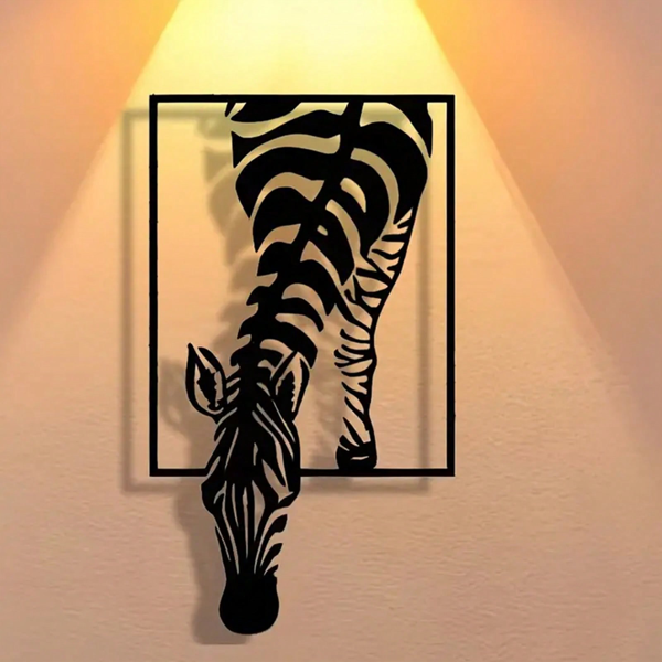 Minimalist Zebra Wall Art