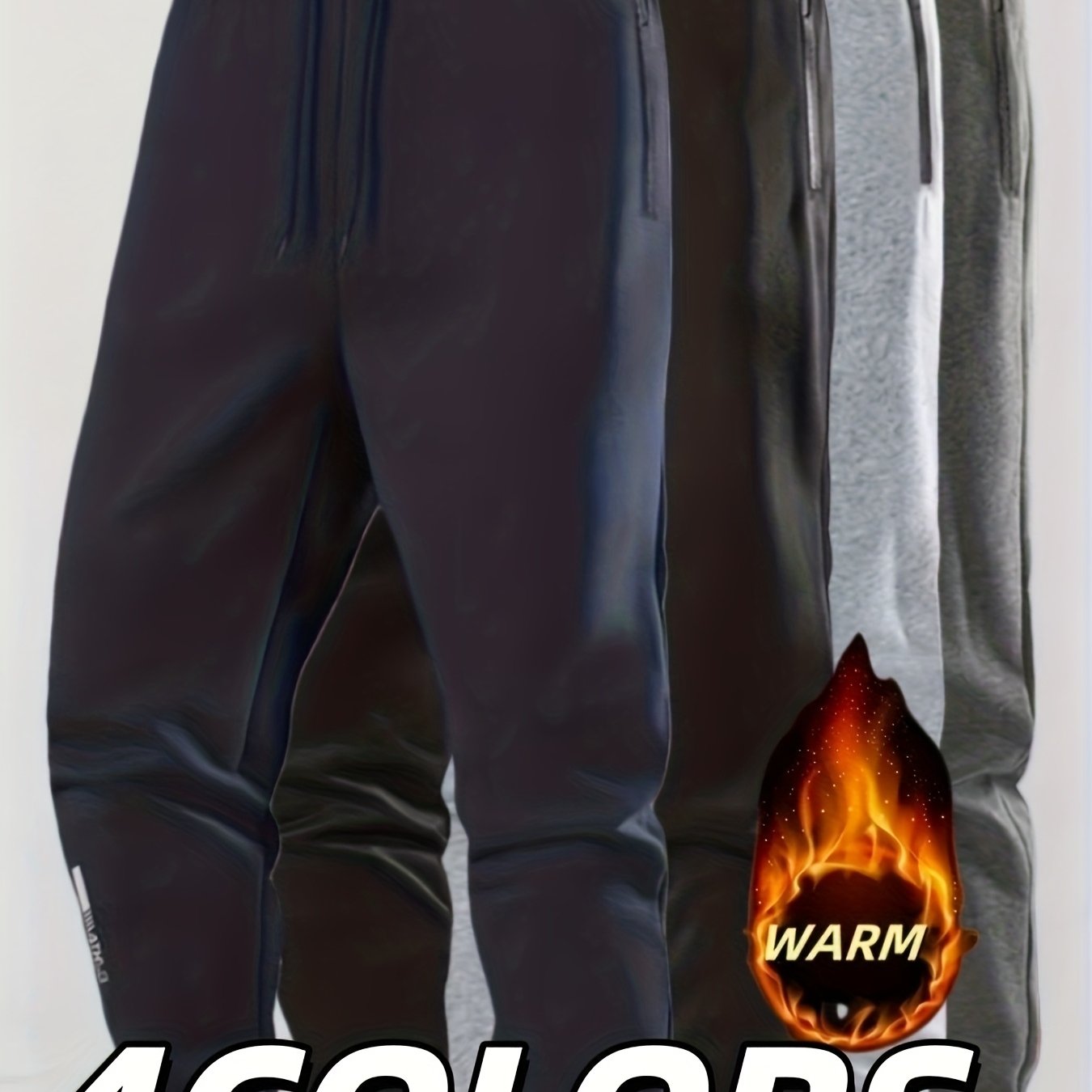 Men's Casual Mid-Rise Joggers