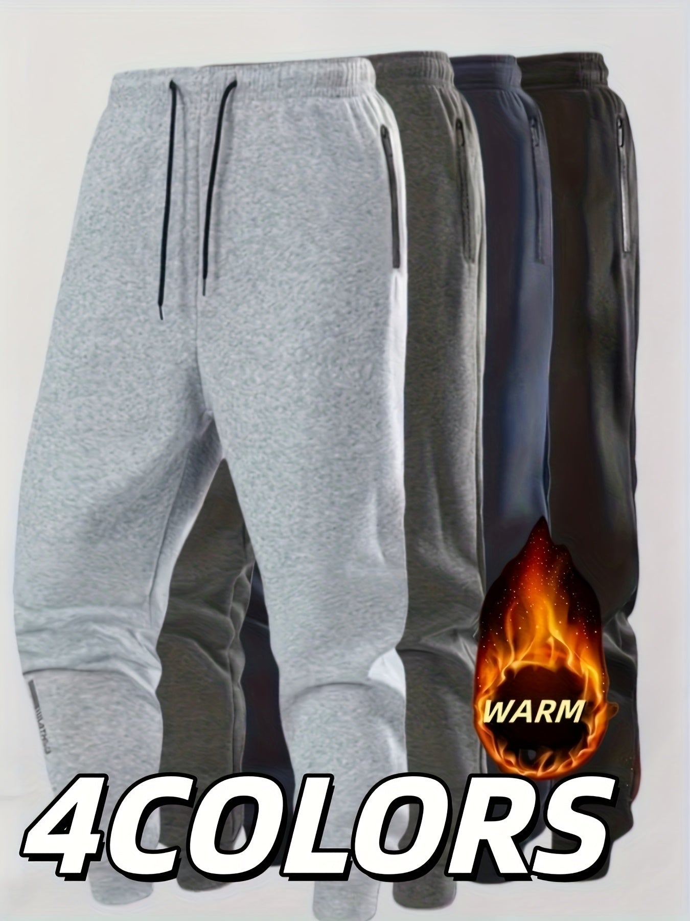 Men's Casual Mid-Rise Joggers