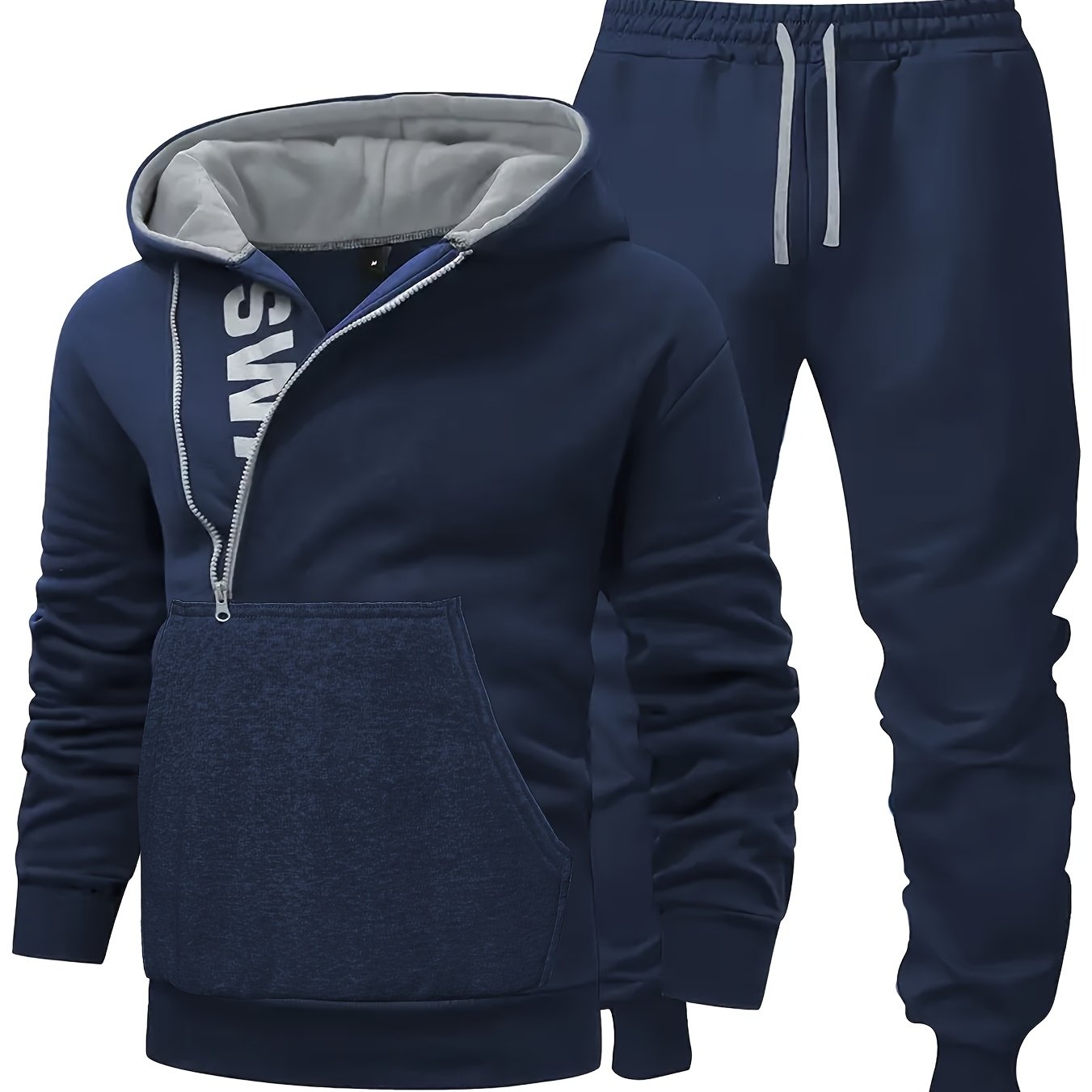 Men'S 2pcs Casual Tracksuit Set,