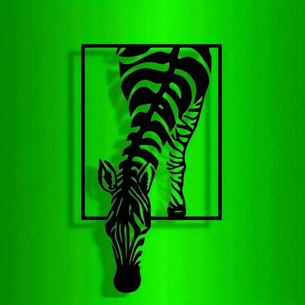 Minimalist Zebra Wall Art