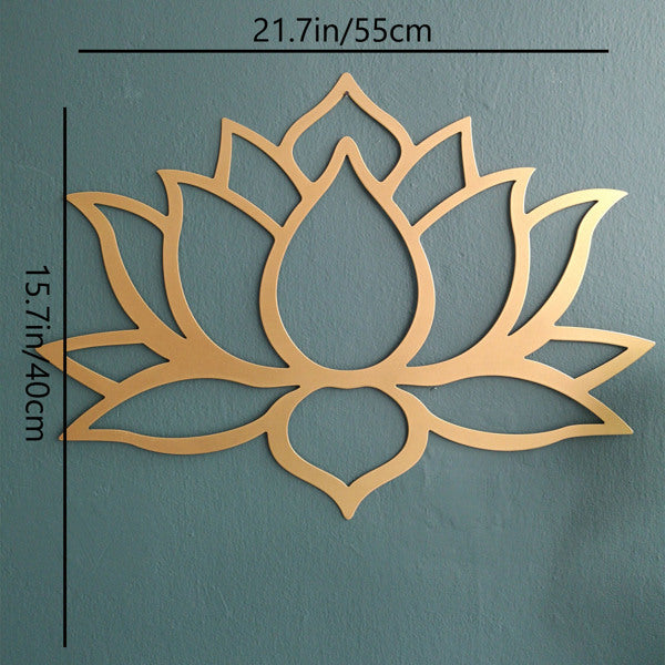 Lotus Metal Wall Art