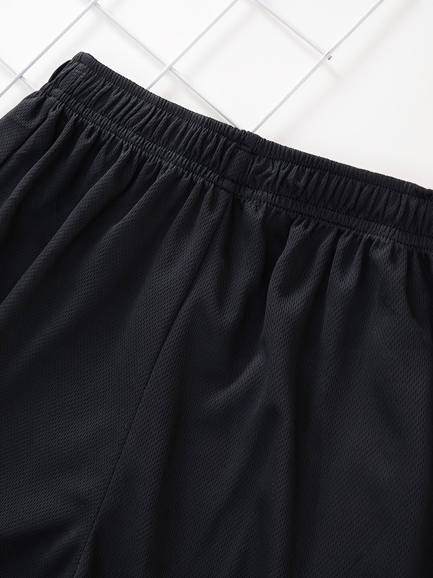 5pcs Men's Casual Basketball Shorts