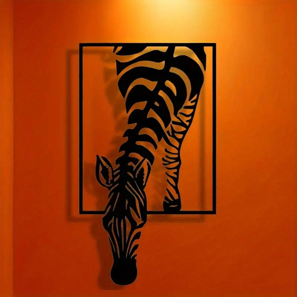 Minimalist Zebra Wall Art
