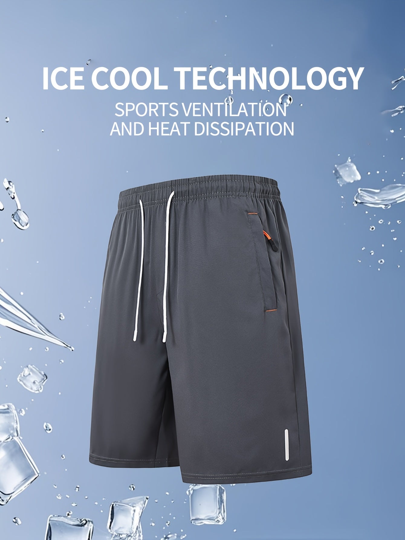 3pcs Men'S Summer Casual Shorts