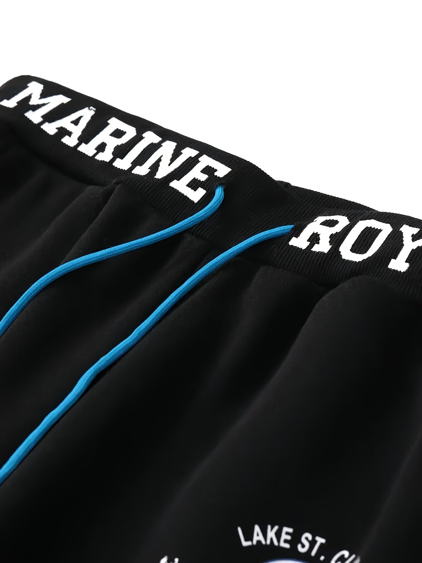 Men's Hooded Letter Printed Sportswear Set,