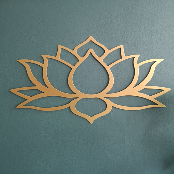 Lotus Metal Wall Art