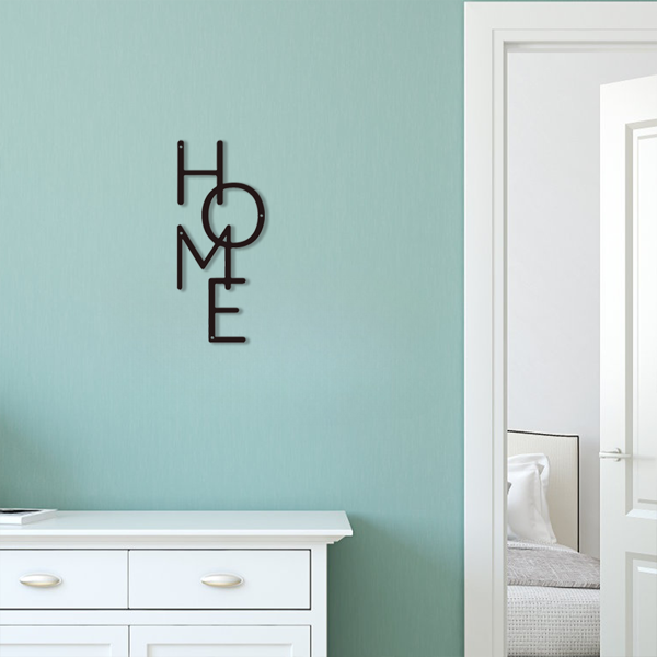 Unique Metal Home Sign for Entryway Decor and Housewarming Gift