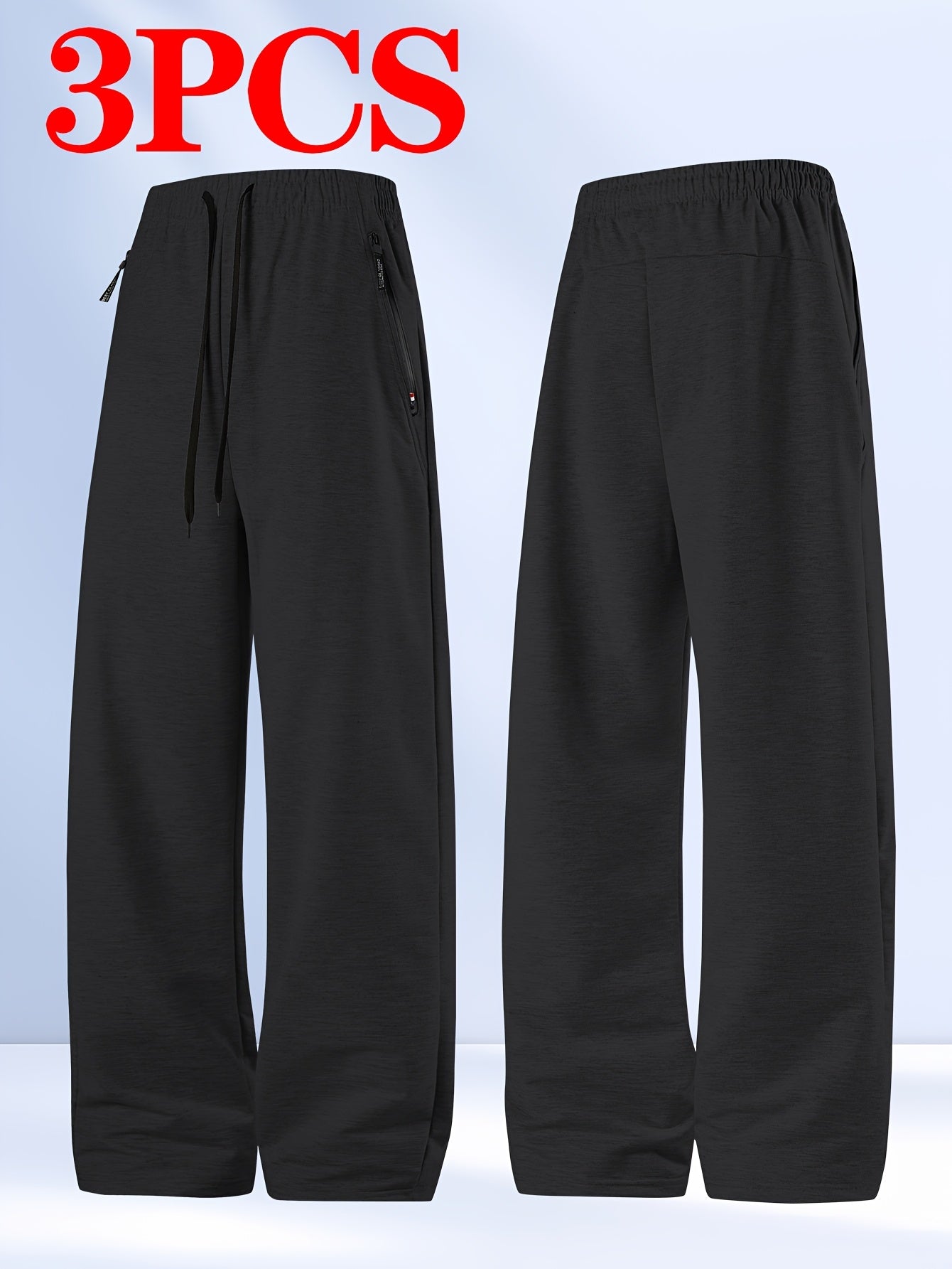 3-Pack Men's Sports Trousers, F