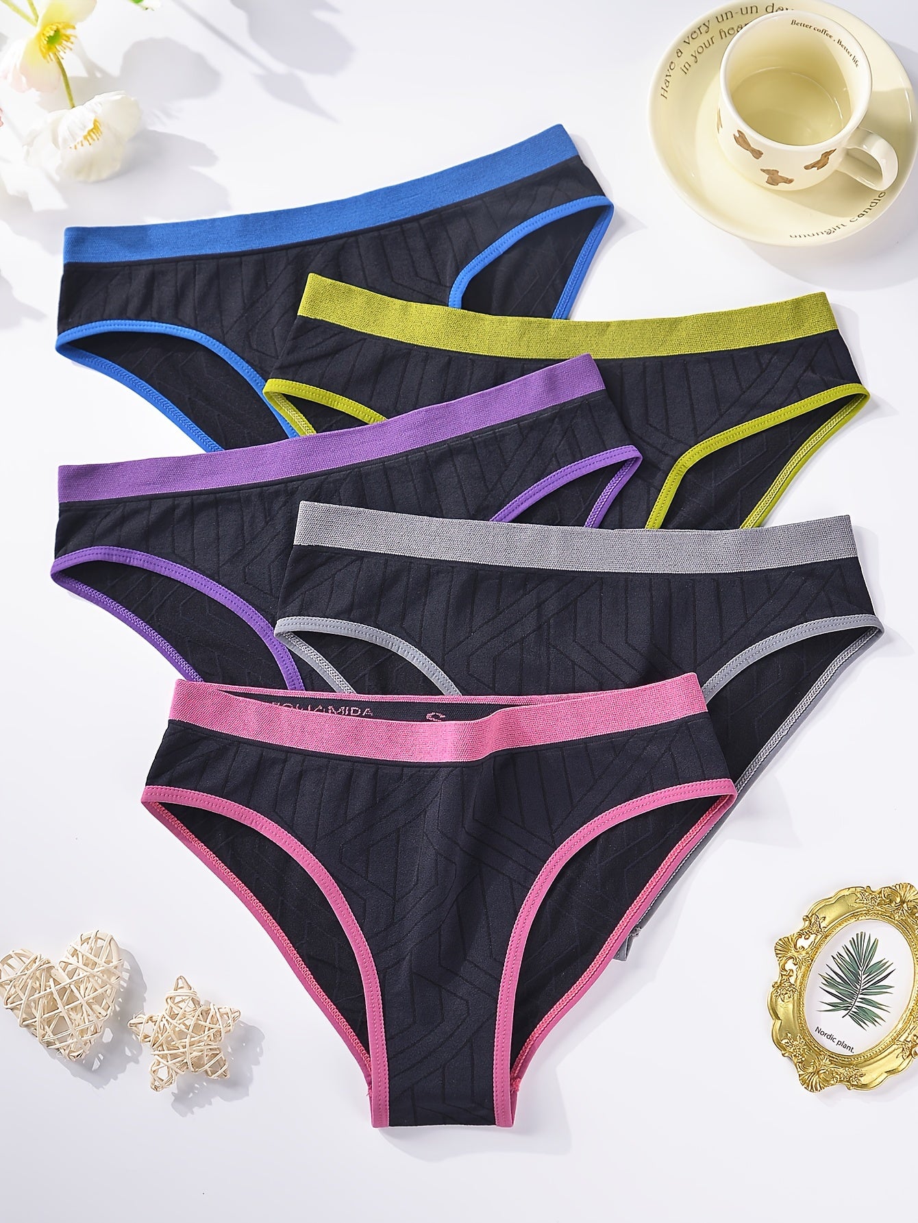 YYBNN 10-Pack Lightweight Breathable Women's Panties