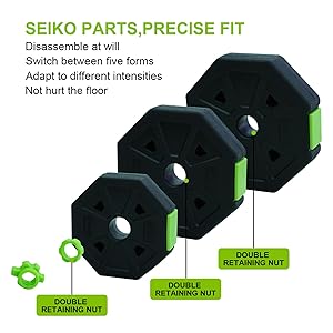 HiMISS 4 In 1 Adjustable Kettlebell Set 66 88 Lbs