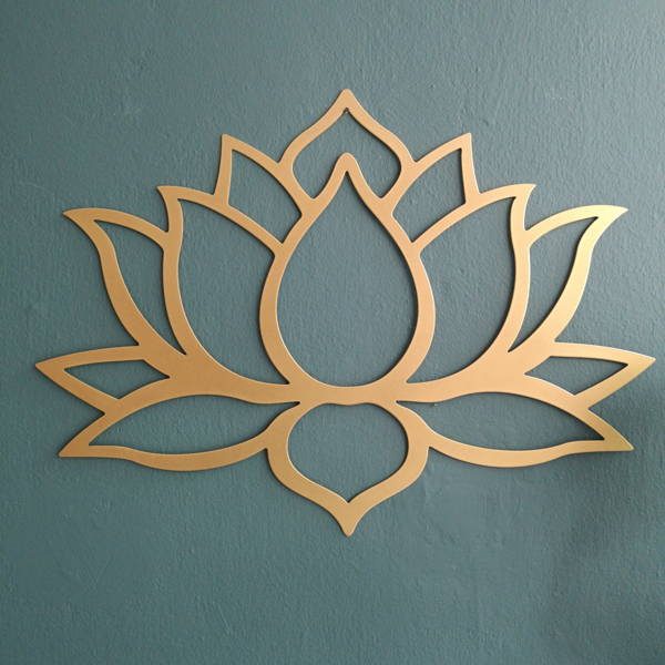 Lotus Metal Wall Art