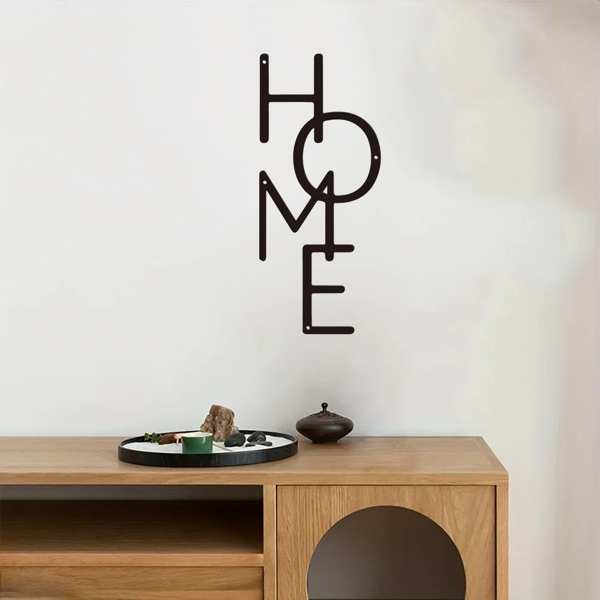 Unique Metal Home Sign for Entryway Decor and Housewarming Gift