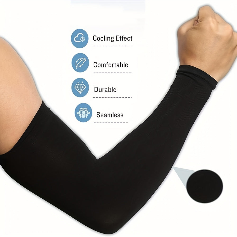 Cooling Arm Sleeves Lightweight Polyester All Season Use