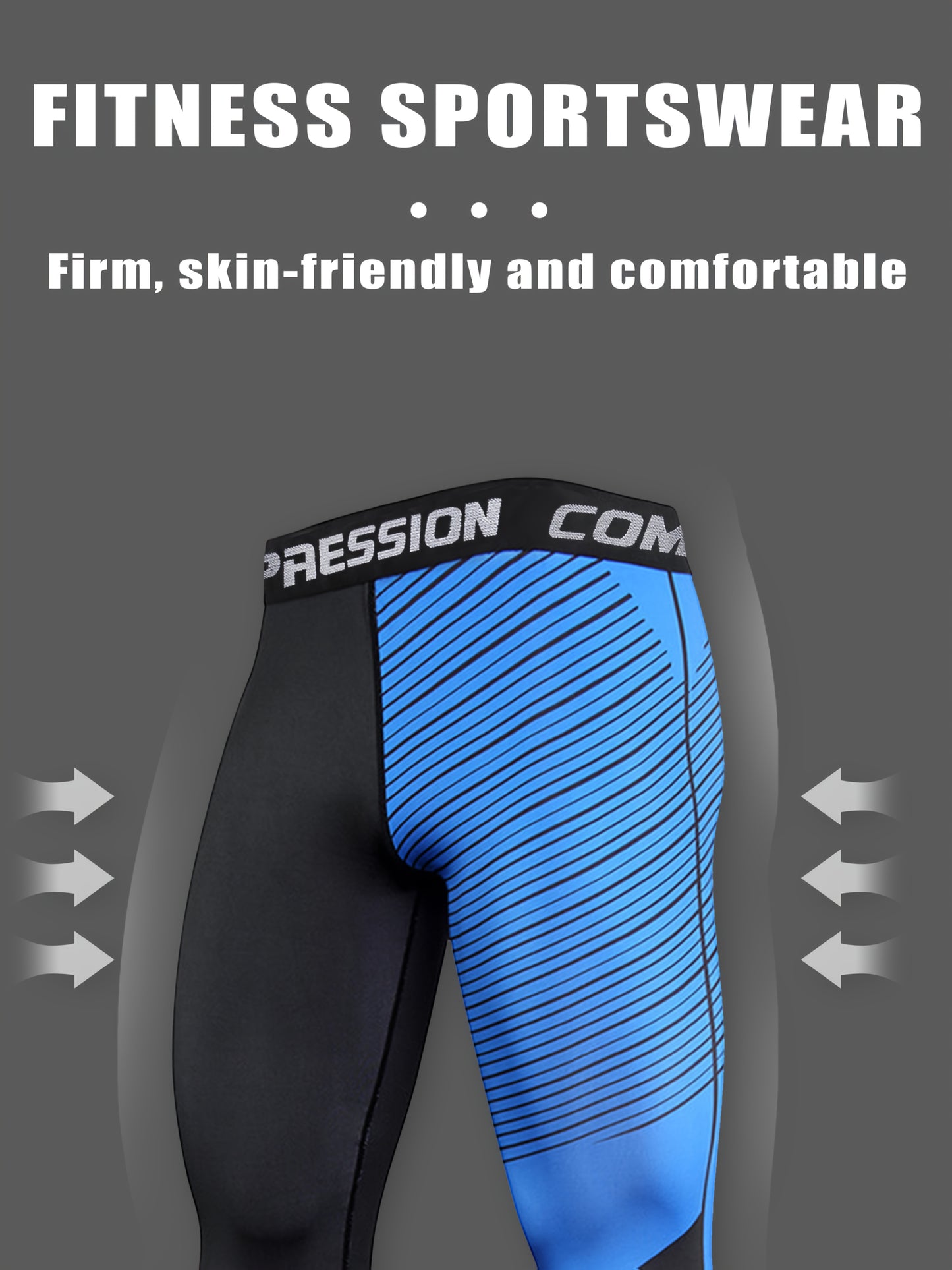 4pcs set of Men's sports leggings