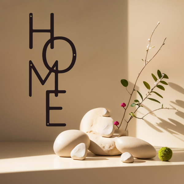 Unique Metal Home Sign for Entryway Decor and Housewarming Gift