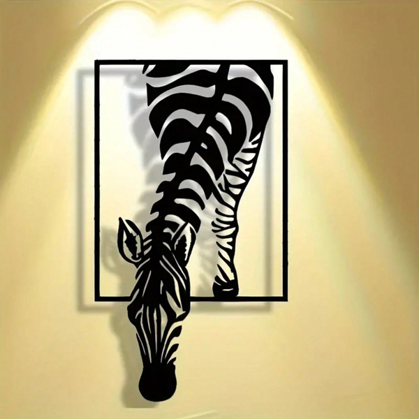 Minimalist Zebra Wall Art