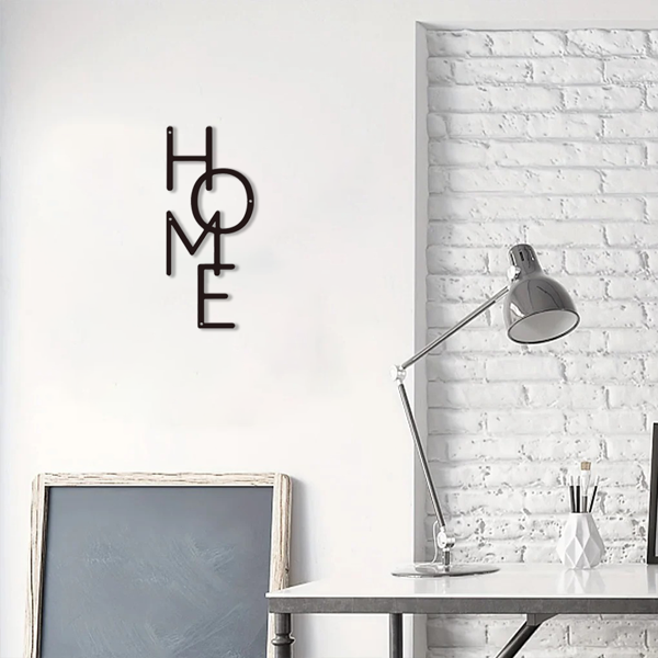 Unique Metal Home Sign for Entryway Decor and Housewarming Gift