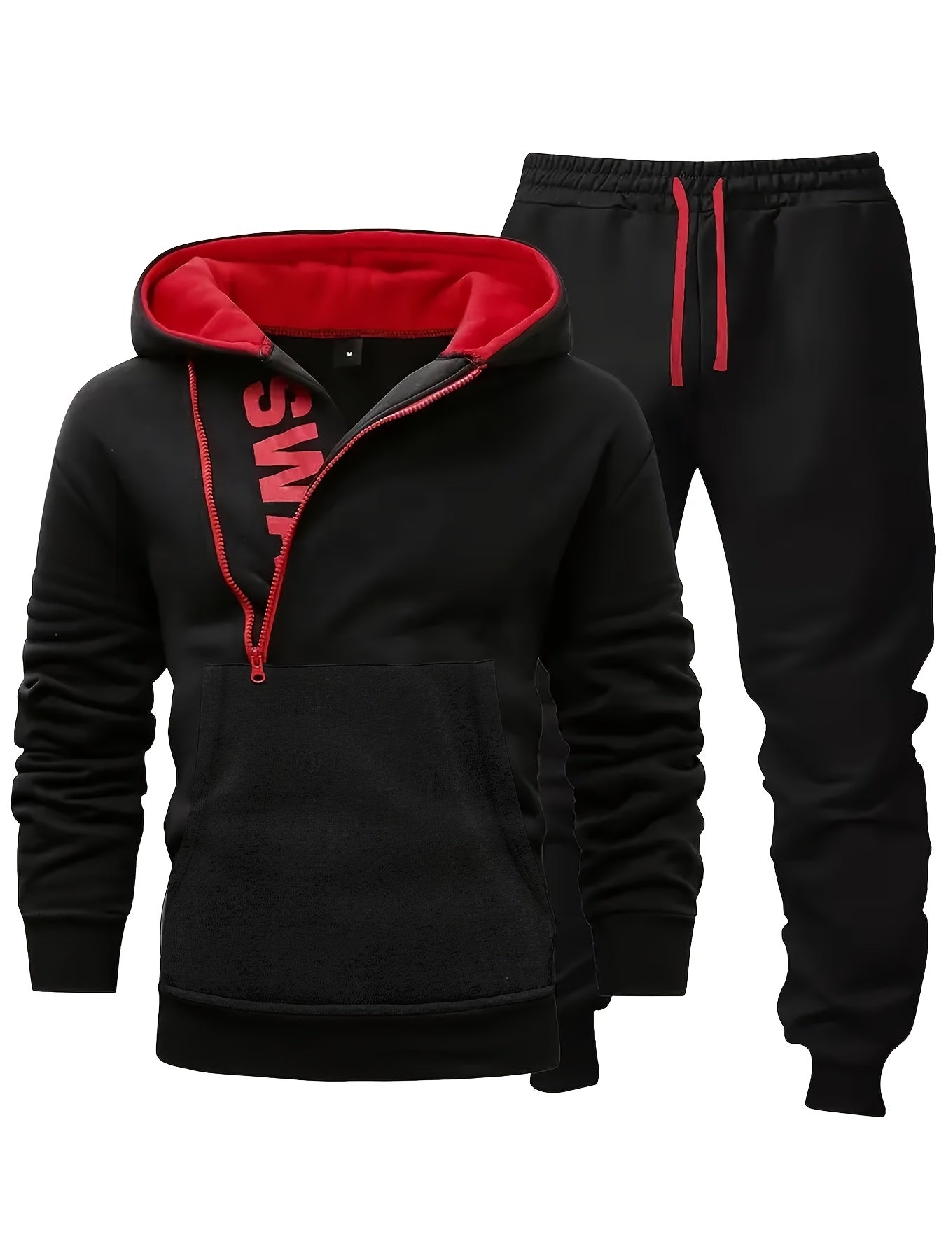 Men'S 2pcs Casual Tracksuit Set,
