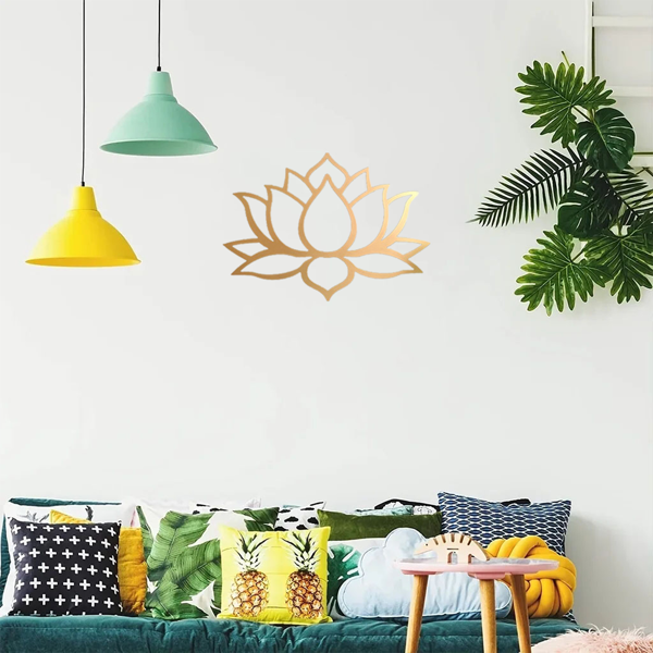 Lotus Metal Wall Art