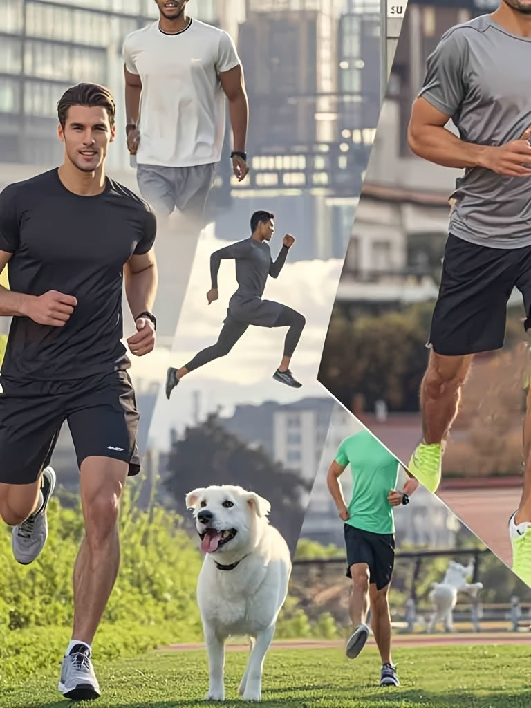 10pcs Men's Athletic Shorts