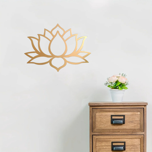 Lotus Metal Wall Art