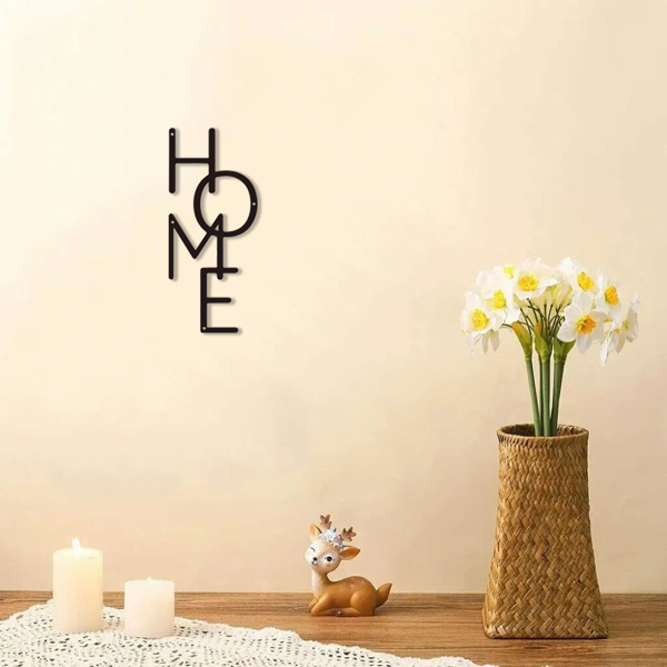 Unique Metal Home Sign for Entryway Decor and Housewarming Gift