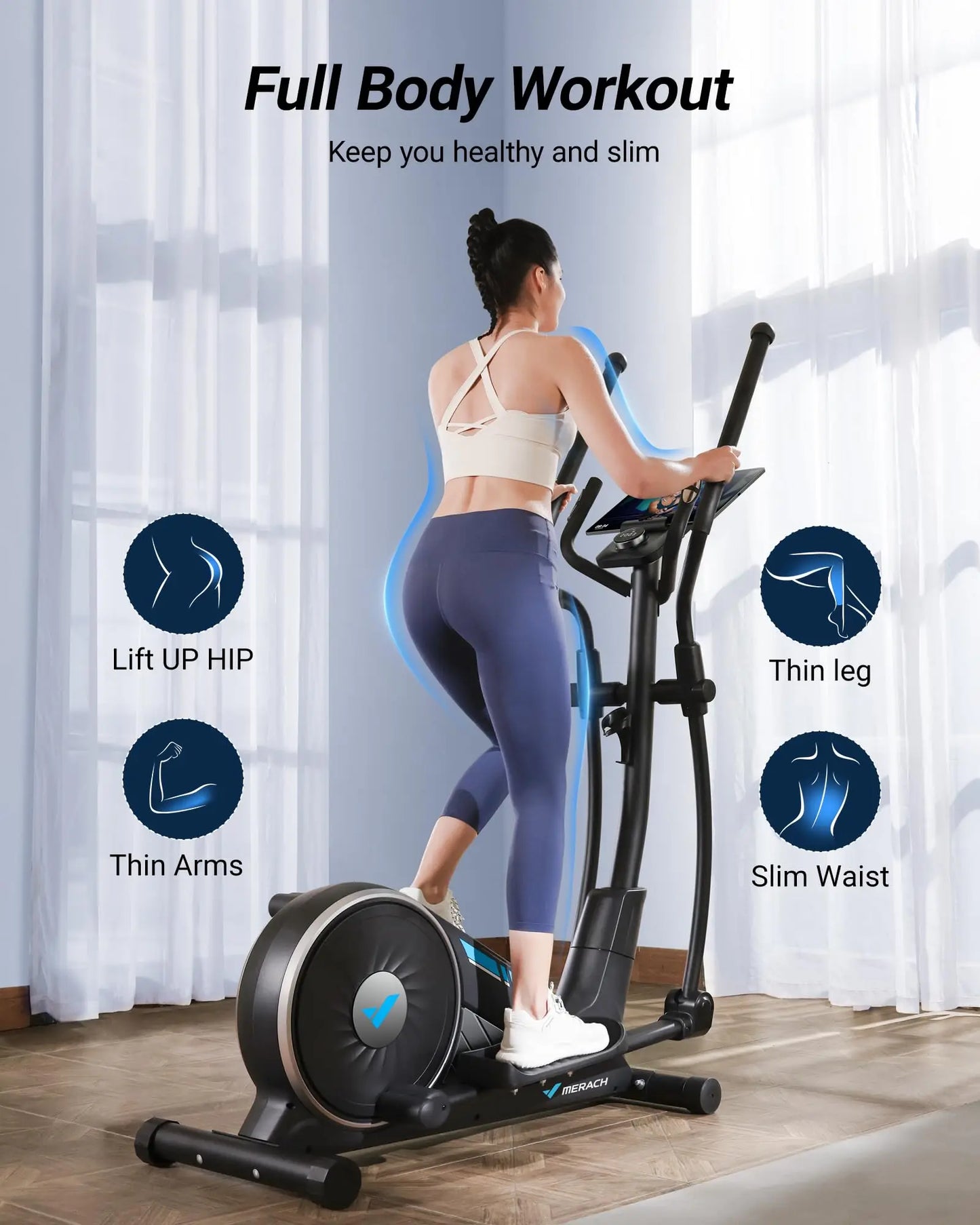 MERACH Elliptical Machine