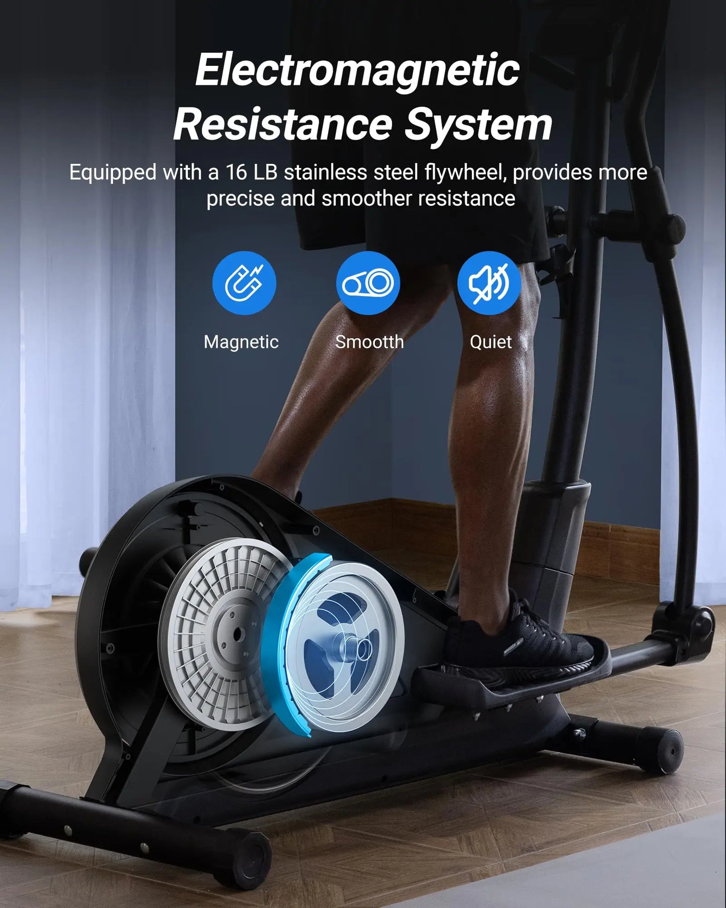 MERACH Elliptical Machine