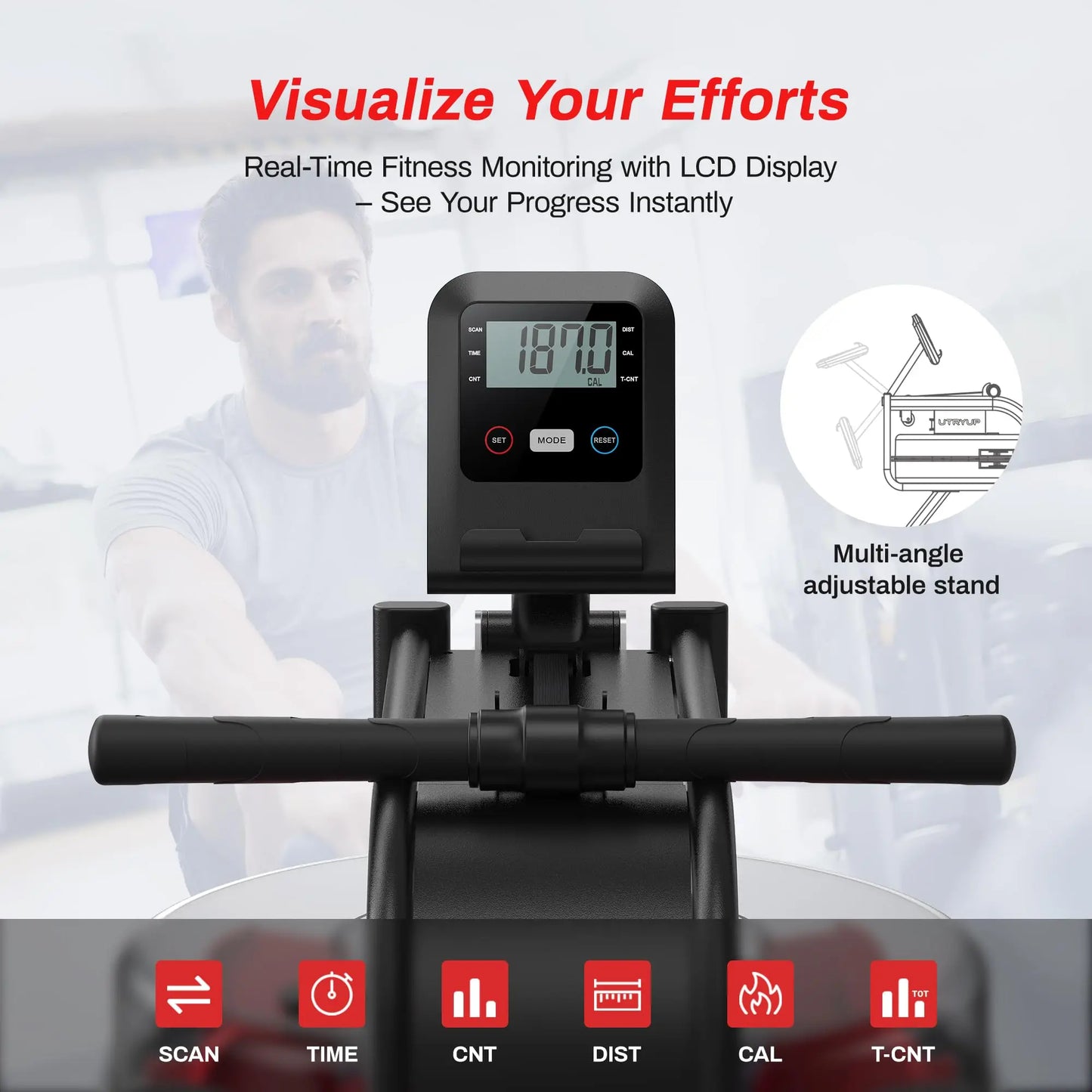 UTRYUP Magnetic Rowing Machines