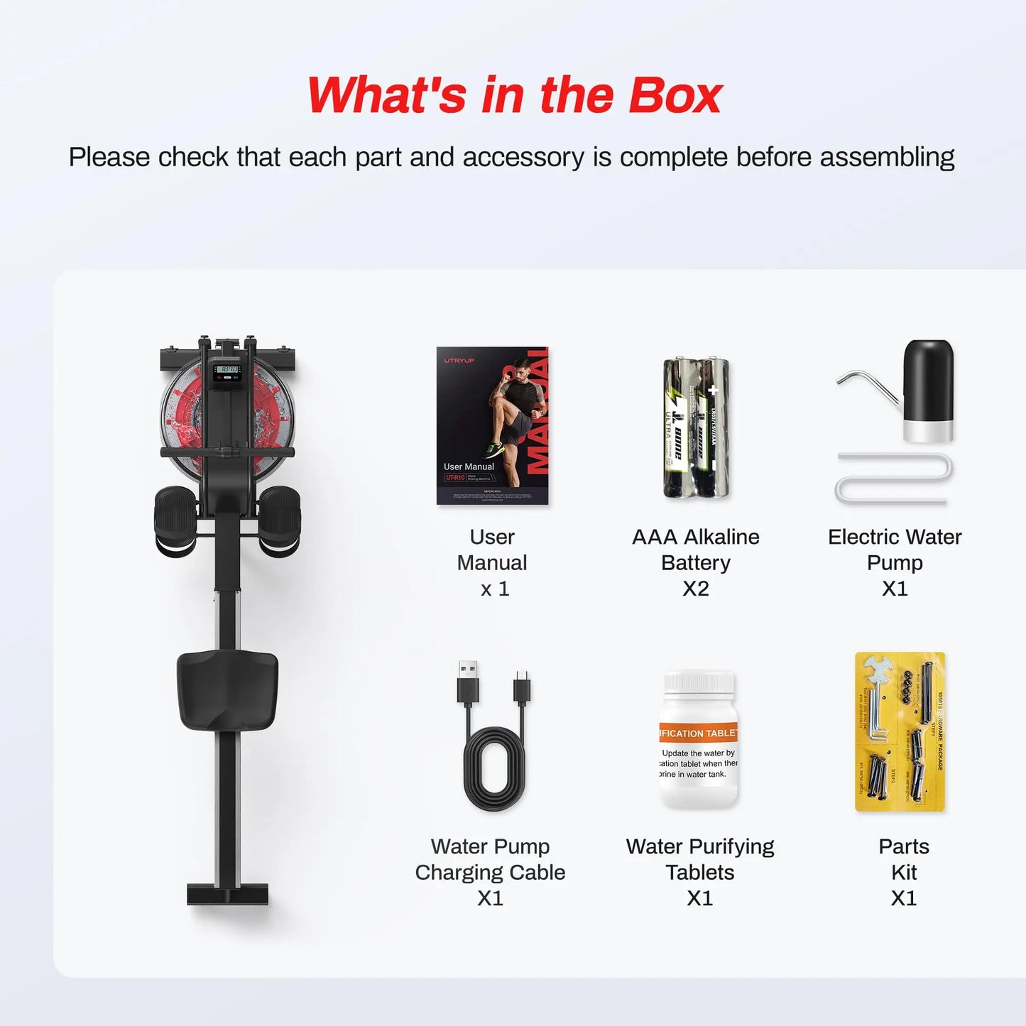 UTRYUP Magnetic Rowing Machines