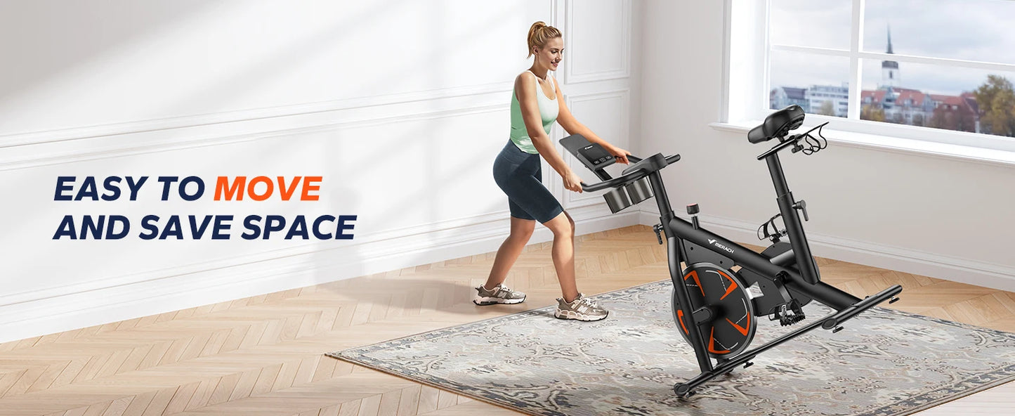 MERACH S36 Magnetic Indoor Cycling Bike For Home With Bluetooth And 16 Resistance Levels