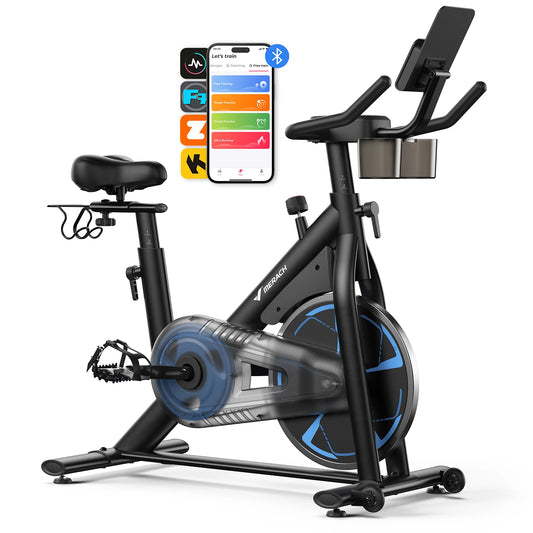 MERACH S36 Magnetic Indoor Cycling Bike For Home With Bluetooth And 16 Resistance Levels