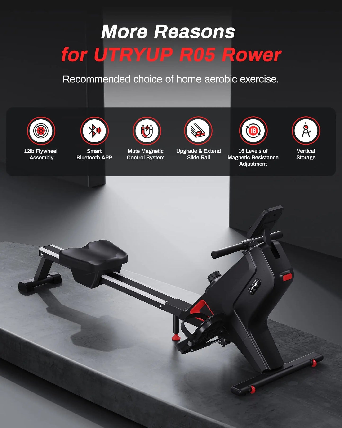 UTRYUP Magnetic Rowing Machines
