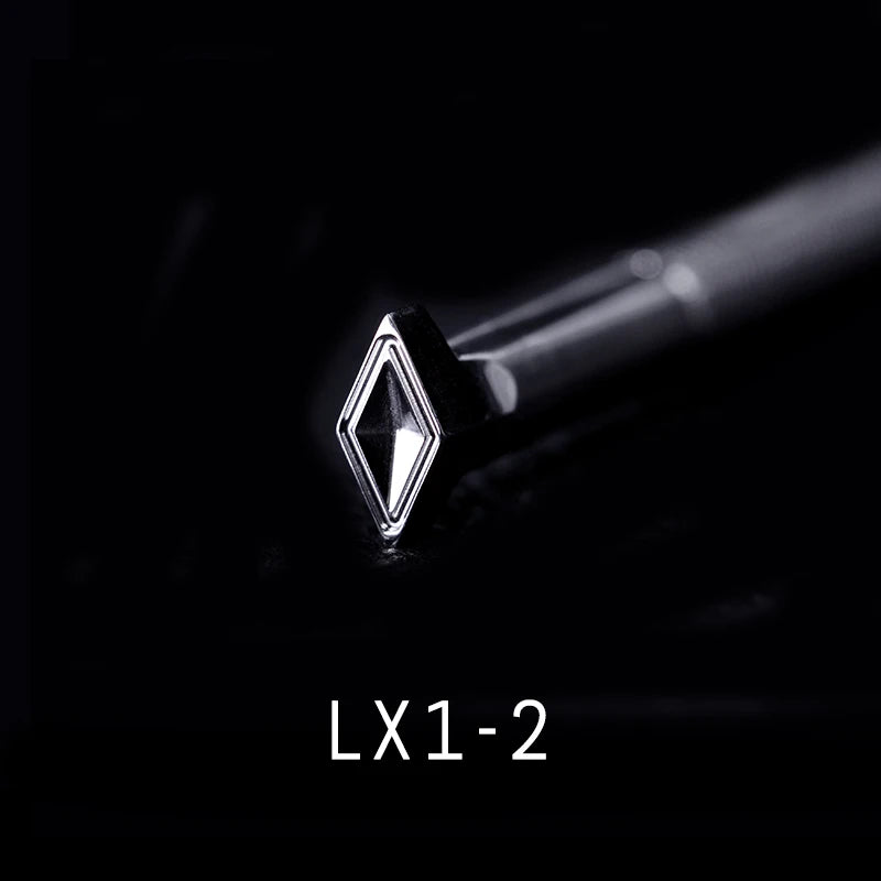 SOZO LX1 Geometrics Hollow Diamond Leather Work Stamping Tool