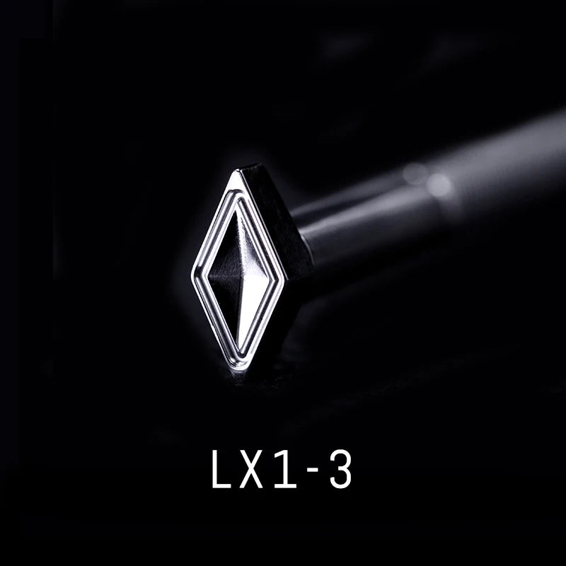 SOZO LX1 Geometrics Hollow Diamond Leather Work Stamping Tool