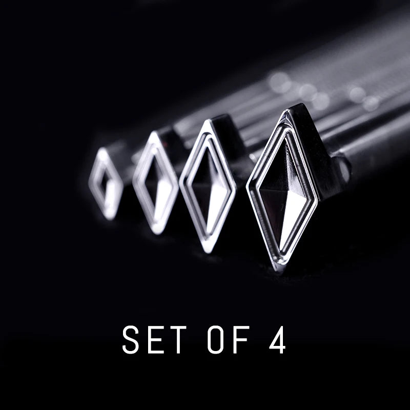 SOZO LX1 Geometrics Hollow Diamond Leather Work Stamping Tool