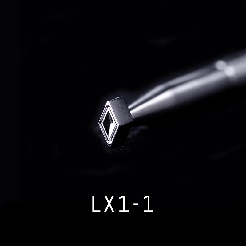 SOZO LX1 Geometrics Hollow Diamond Leather Work Stamping Tool