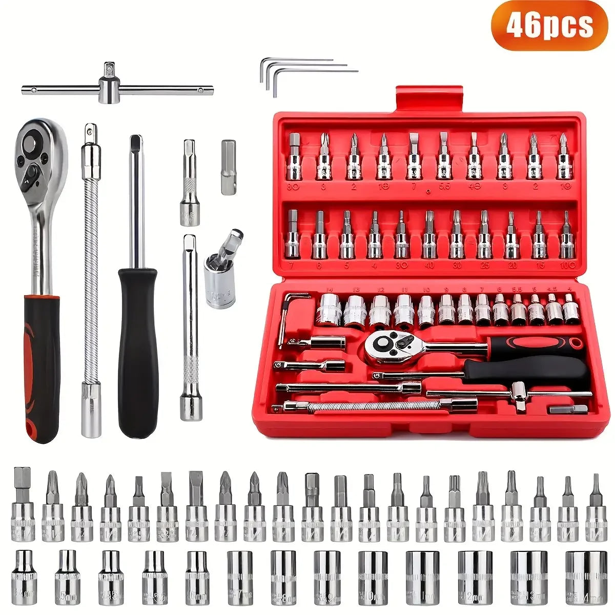 AIRAJ 46 Piece Repair Tool Kit
