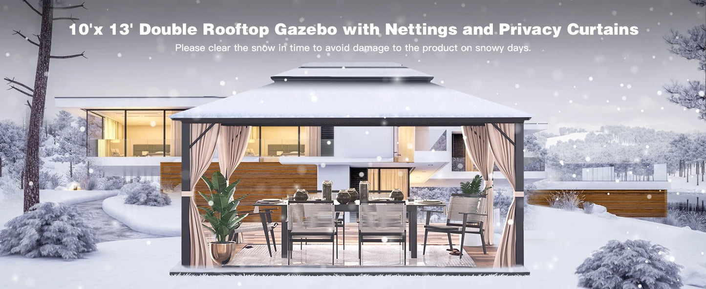 10'x13' Outdoor Gazebo,