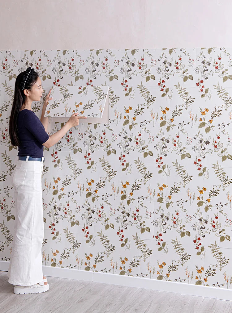 3D Self Adhesive Peel and Stick Wall Tiles 50 Pieces