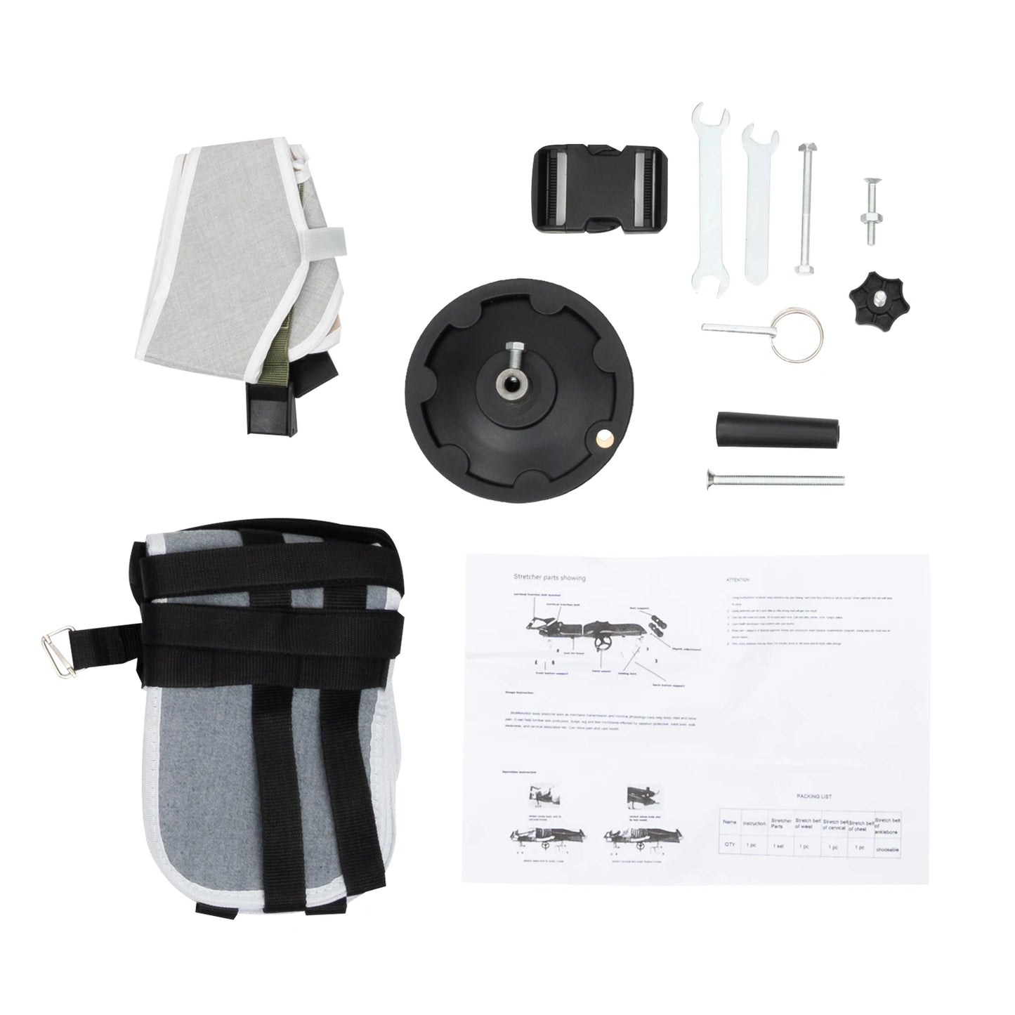 Multi Functional Portable Body Stretcher For Cervical And Lumbar Traction Bed
