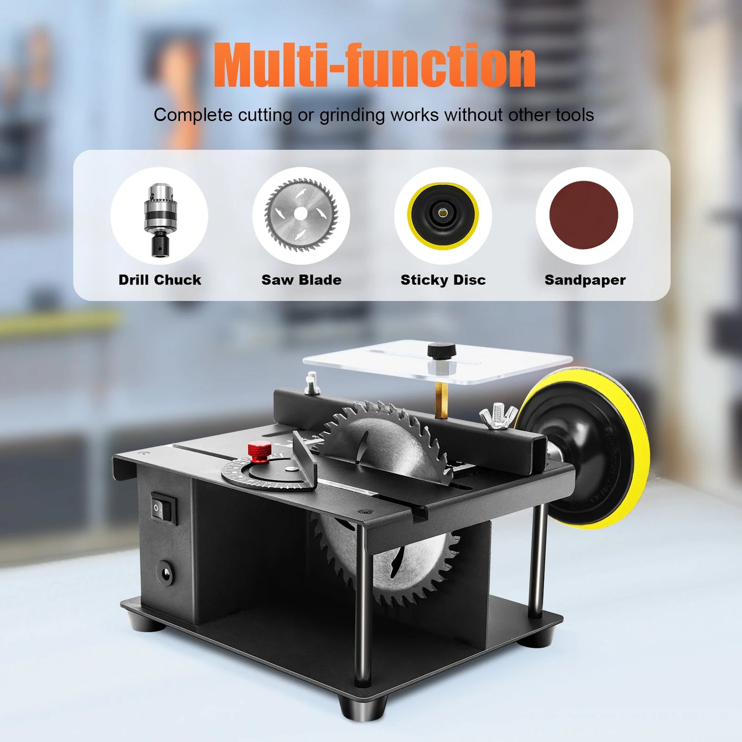 200W Cutting Tool Machine  Mini Table Saw