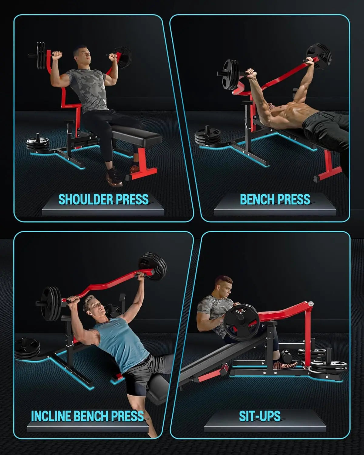 HiMISS Chest Press Machine For Strength Training Equipment