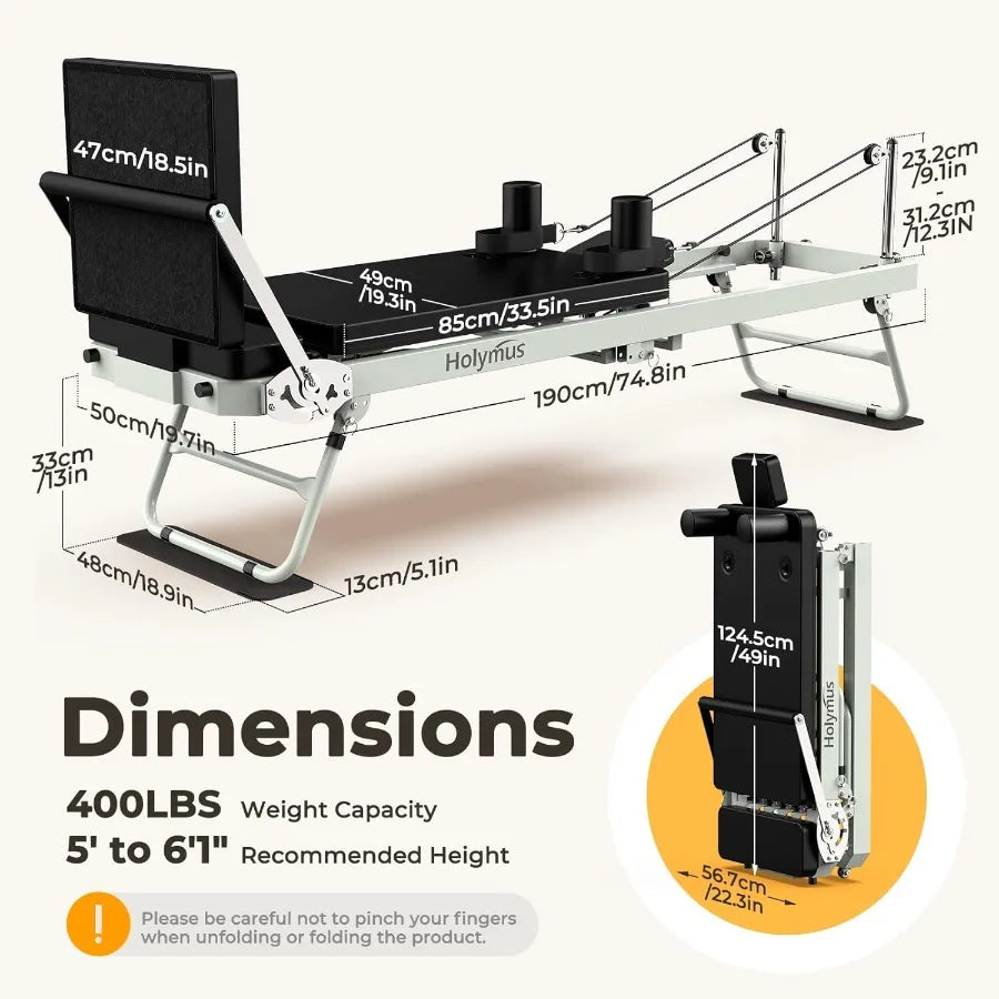 XMSJ Pro 75 Pilates Reformer Machine