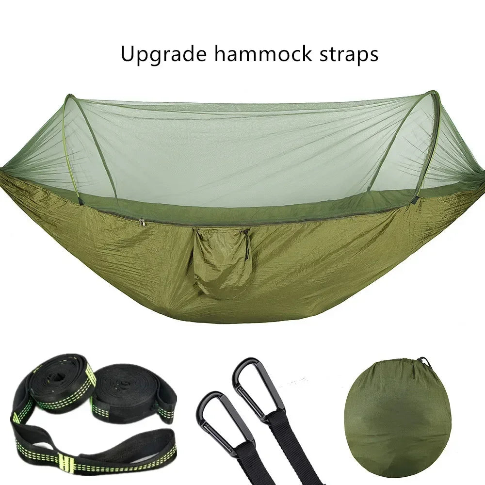 2023 Camping Hammock with Mosquito Net