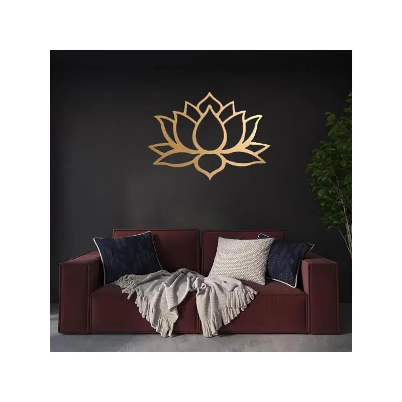 Lotus Metal Wall Art